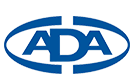 A D A Logo - Blue lettering